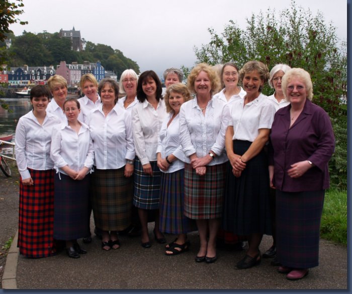 Mull Gaelic Choir at the Local Mod, Tobermory, September 2006