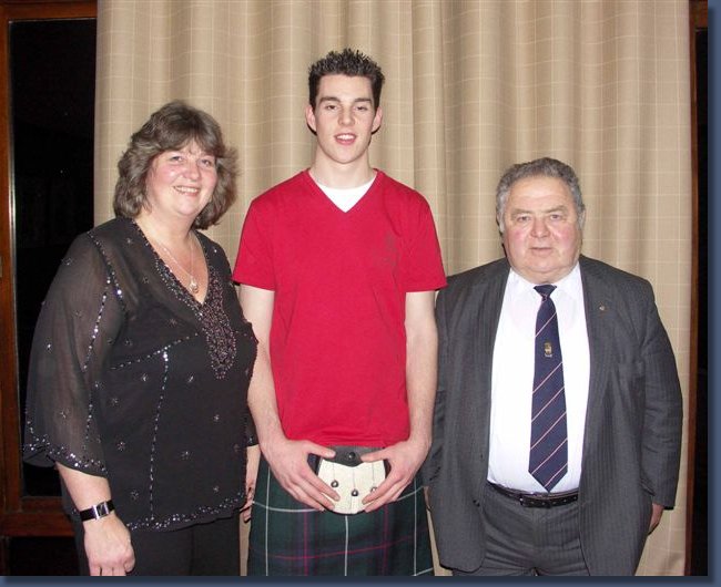 Riona, Alasdair and Alastair MacDougall, Councillor 